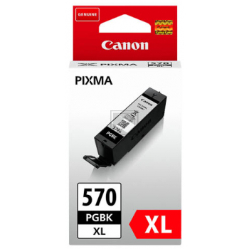 0318C001 // PGI570PGBKXL / schwarz / original CANON Tintenpatrone schwarz / 0318C001 / 500 S. / 22.20 ml
