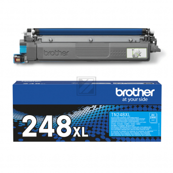TN248XLC / cyan / original BROTHER Toner cyan / TN248XLC / 2300 S.