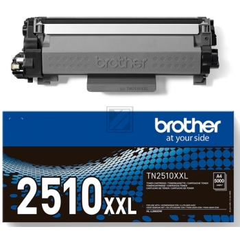 TN2510XXL / schwarz / original Brother Toner schwa / TN2510XXL / 5000 S.