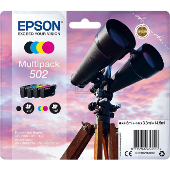 C13T02V64010 // 502 / original EPSON Tintenpatrone MultiPack / C13T02V64010