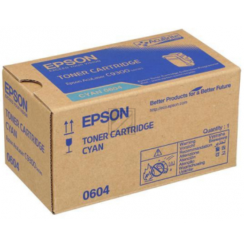 C13S050604 // 0604 / cyan / original EPSON Toner cyan / C13S050604 / 7500 S.