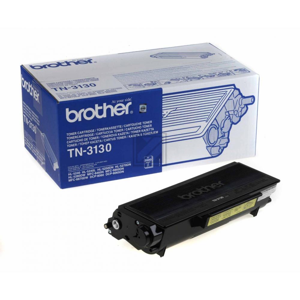 TN3130 / schwarz / original BROTHER Toner schwarz / TN3130 / 3500 S.