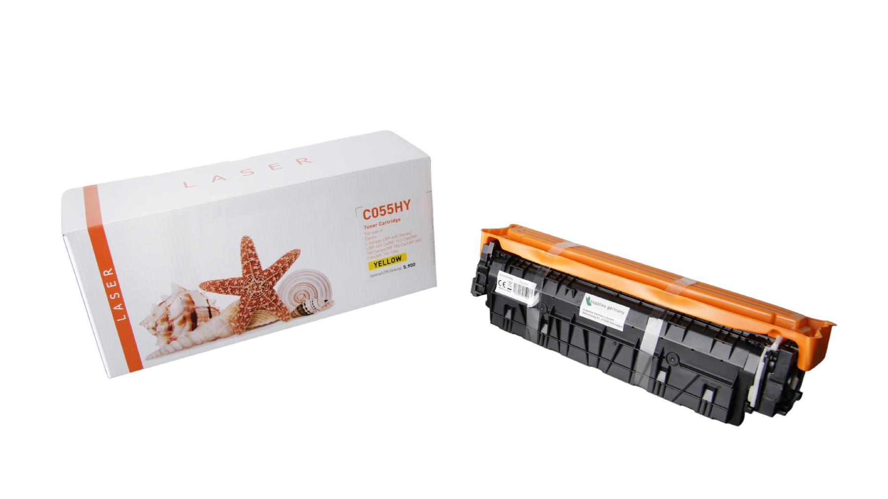 Alternativ Toner Yellow für Canon / 3017C002 / 5.900 Seiten