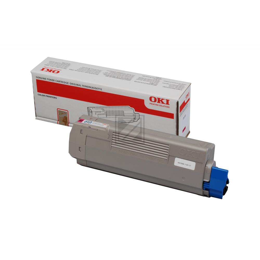 44315306 / magenta / original OKI Toner magenta / 44315306 / 6000 S.