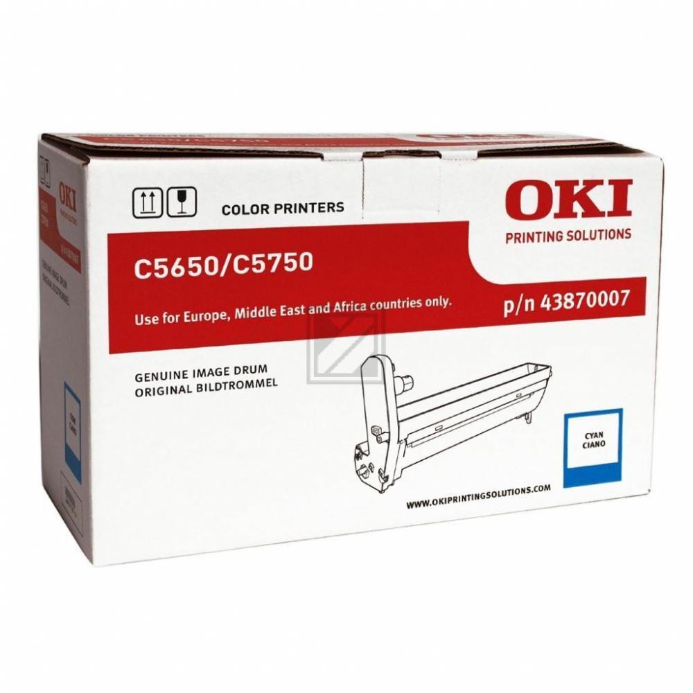 43870007 / cyan / original OKI Drum Kit / 43870007 / 20000 S.