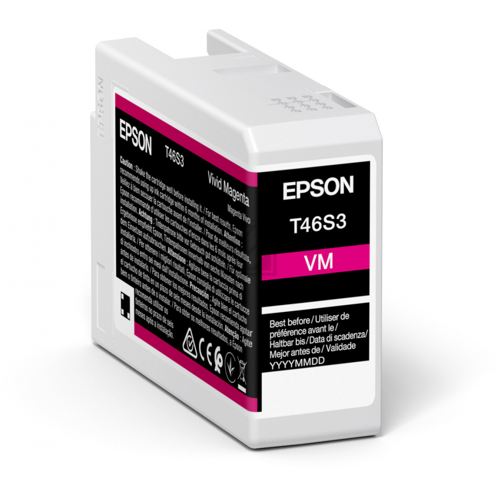 C13T46S30N // T46S3 / magenta / original EPSON Tintenpatrone magenta / C13T46S30N / 25.00 ml