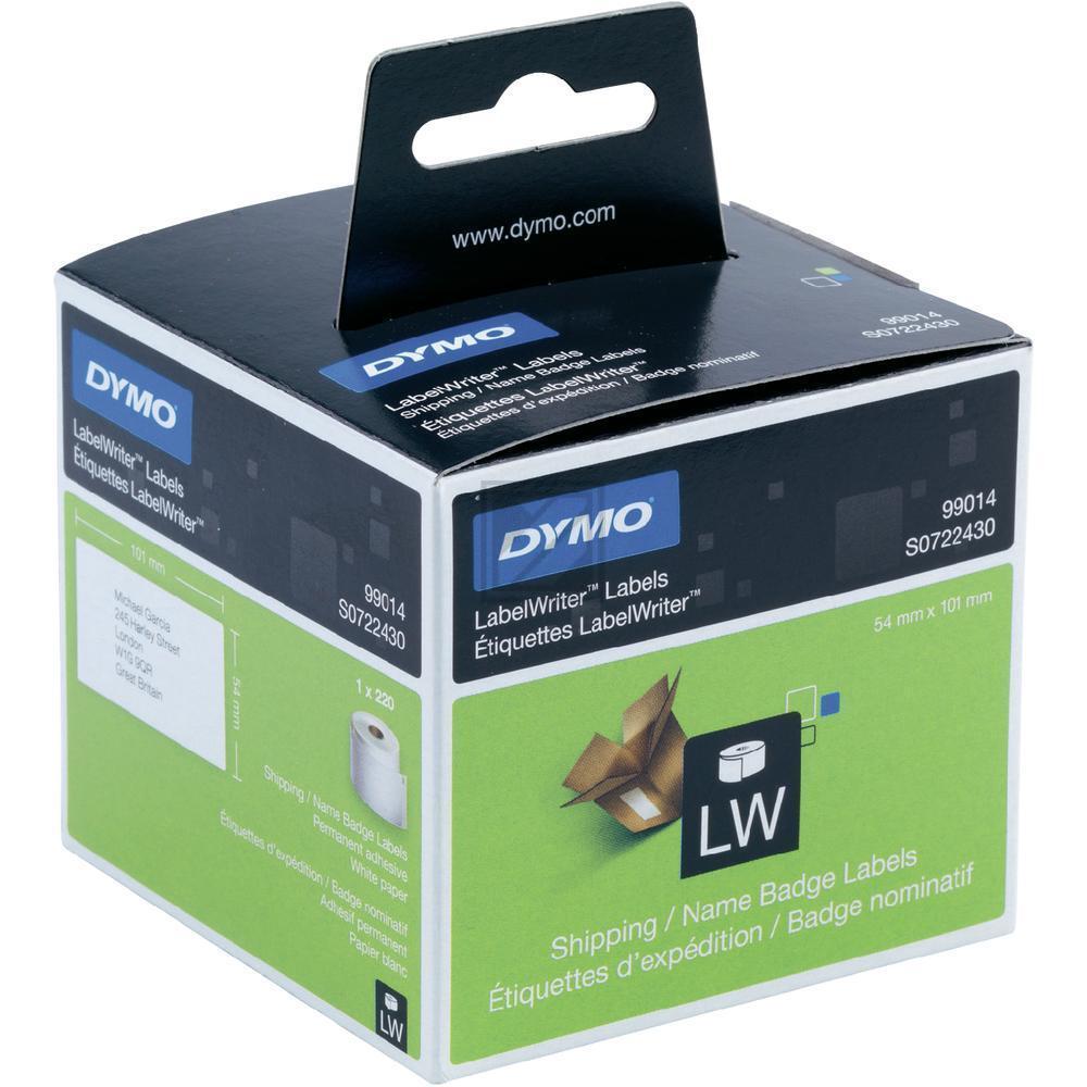 99014 // S0722430 / original DYMO DirectLabelEtiketten / 99014