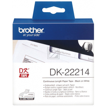 DK22214 / original BROTHER PTouch Etiketten / DK22214