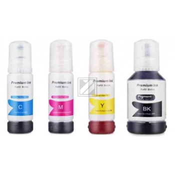 C13T03V64A // 101 / schwarz gelb cyan magenta / original EPSON Tintenflasche Multipack / C13T03V64A