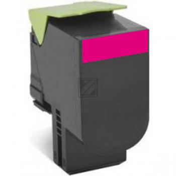 70C2HM0 // 702HM / magenta / original LEXMARK Toner magenta / 70C2HM0 / 3000 S.