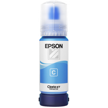 C13T07B240 // 114 / cyan / original EPSON Tintenflasche cyan / C13T07B240 / 6700 S. / 70.00 ml
