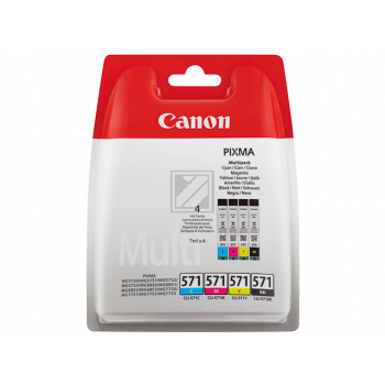 0386C005 // CLI571 / original CANON Tintenpatrone MultiPack / 0386C005 / 1105 S. / 7.00 ml