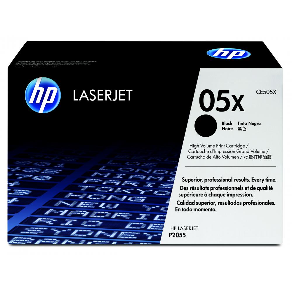 CE505X/05X Original Toner Black für HP LASERJET / 05X/ CE505X / 6.500 Seiten