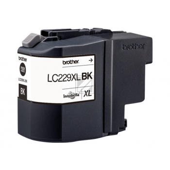 LC229XLBKBP / schwarz / original Brother Tintenpat / LC229XLBKBP / 2400 S. / 9.00 ml