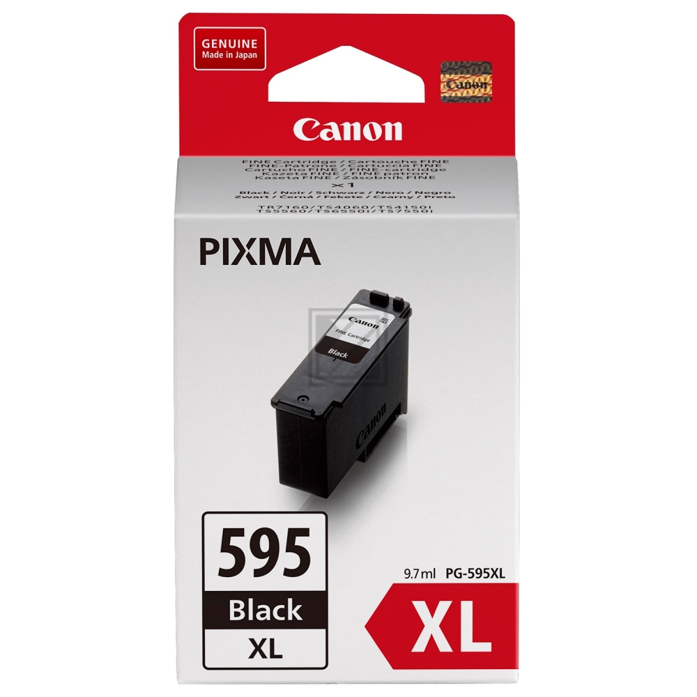 7170C001 // PG595XL / schwarz / original Canon Tin / 7170C001 / 300 S. / 9.70 ml