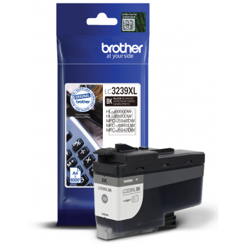 LC3239XLBK / original BROTHER Tintenpatrone schwarz / LC3239XLBK / 6000 S.