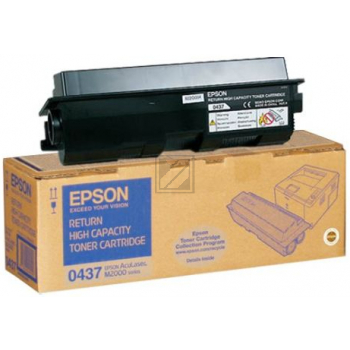 C13S050437 // 0437 / schwarz / original EPSON Toner schwarz / C13S050437 / 8000 S.