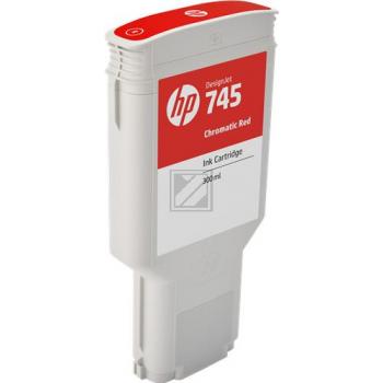F9K06A // 745 / original HP Tintenpatrone rot / F9K06A / 300.00 ml