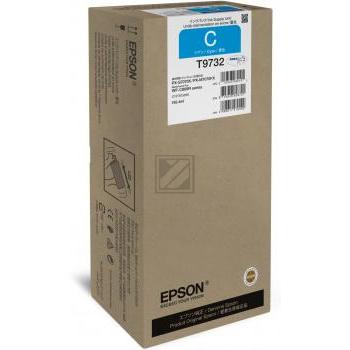 C13T973200 // T9732 / cyan / original EPSON Tintenpatrone cyan / C13T973200 / 22000 S. / 192.40 ml