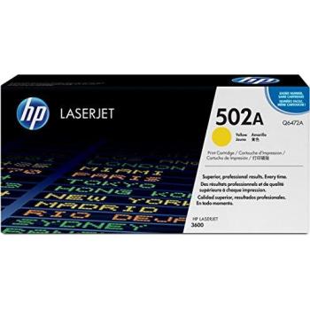 Q6472A // 502A / gelb / original HP Toner gelb / Q6472A / 4000 S.