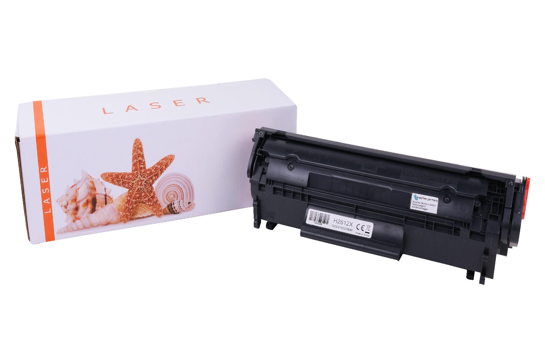 Alternativ Toner Black für HP / Q2612X / 3.000 Seiten