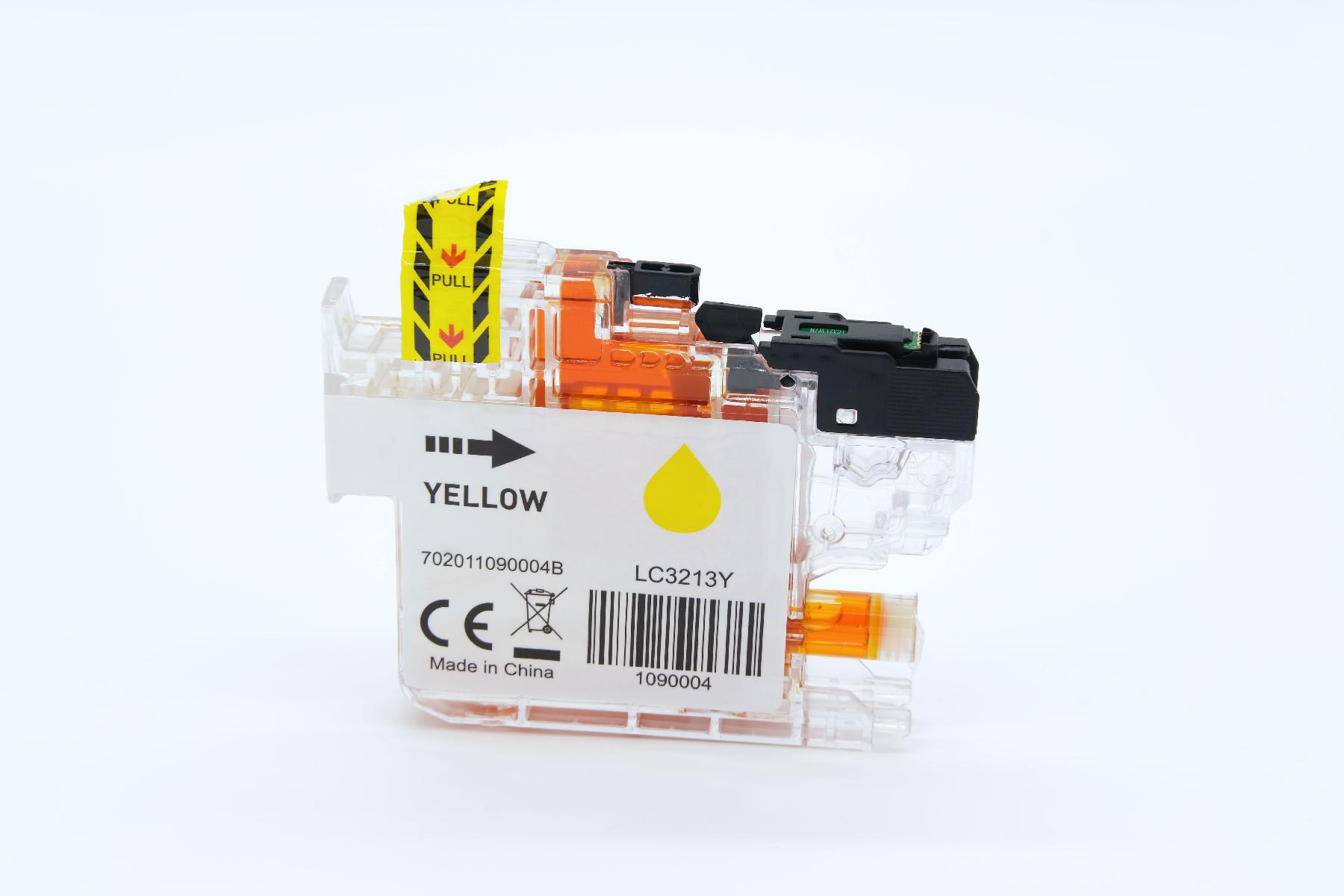 Alternativ Tinte Yellow für Brother / LC3213Y / 400 Seiten