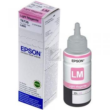 C13T67364A // T6736 / original EPSON Tintenflasche magenta hell / C13T67364A / 1800 S. / 70.00 ml