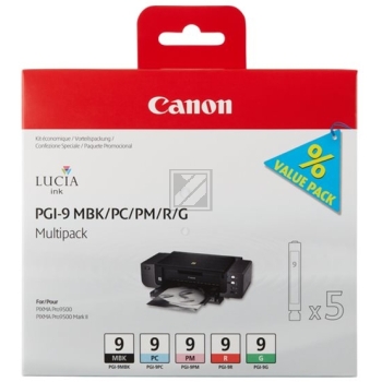 1033B013 // PGI9 / original CANON Tintenpatrone MultiPack / 1033B013 / 150 S.