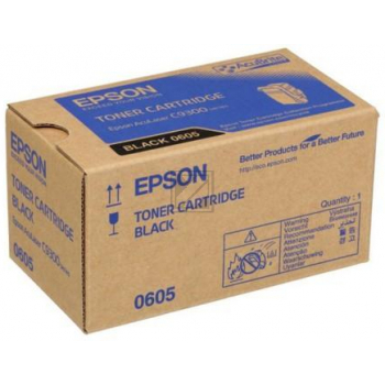 C13S050605 // 0605 / schwarz / original EPSON Toner schwarz / C13S050605 / 6500 S.