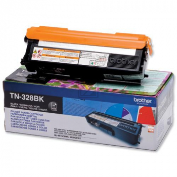 TN328BK Original Toner Black für Brother / TN328BK / 6.000 Seiten