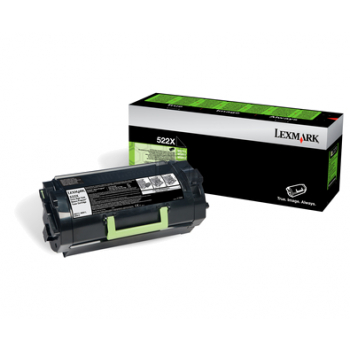 52D0XA0 // 520XA / schwarz / original LEXMARK Toner schwarz / 52D0XA0 / 45000 S.