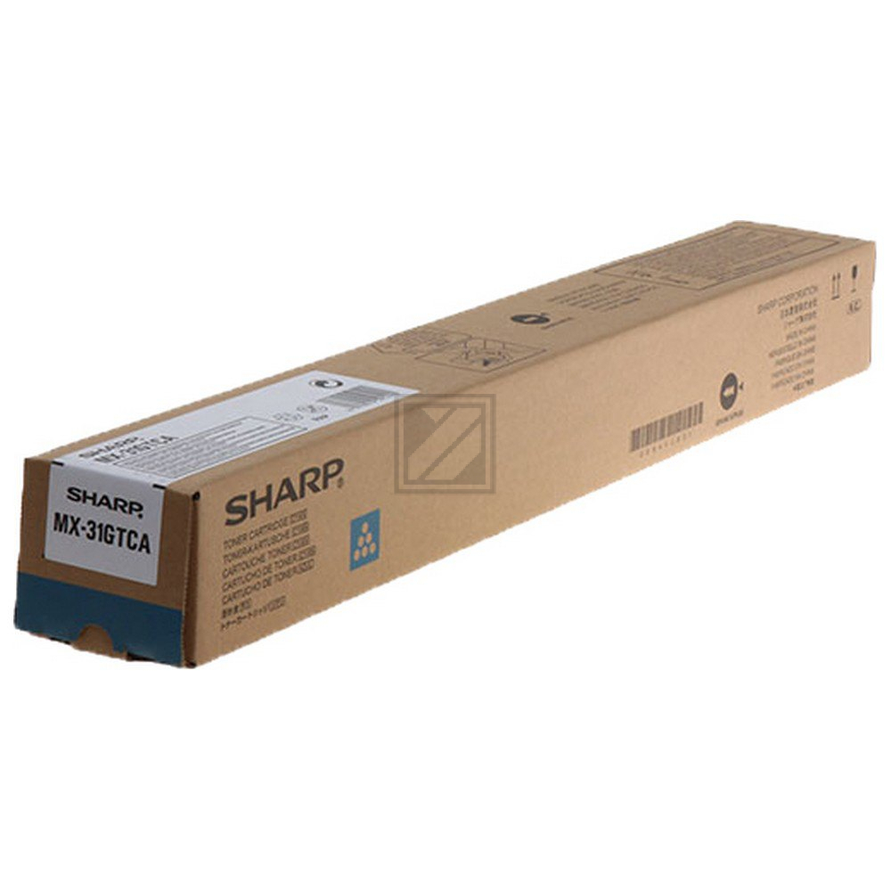 MX31GTCA / original SHARP Toner cyan / MX31GTCA / 15000 S.
