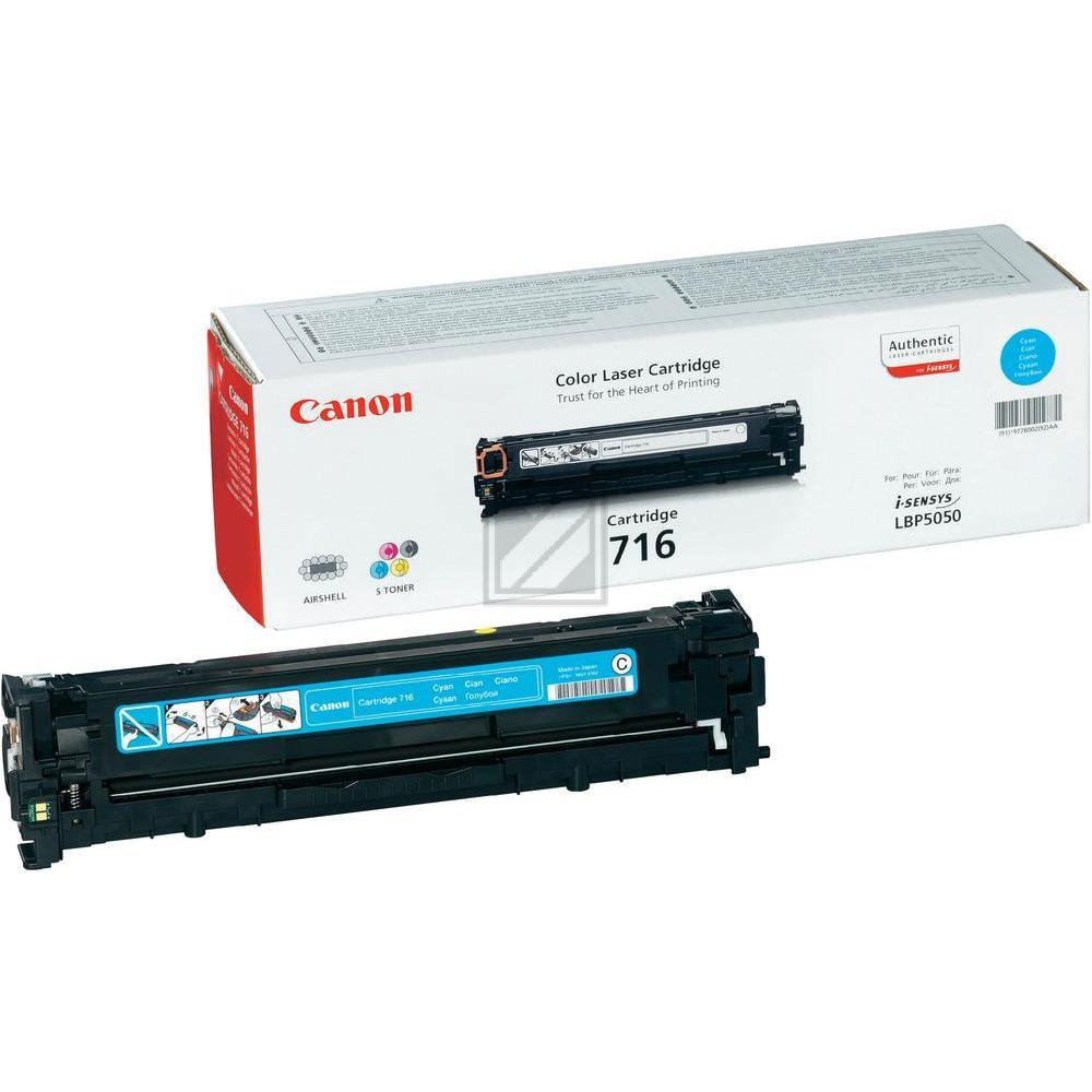 1979B002 // 716C / cyan / original CANON Toner cyan / 1979B002 / 1500 S.