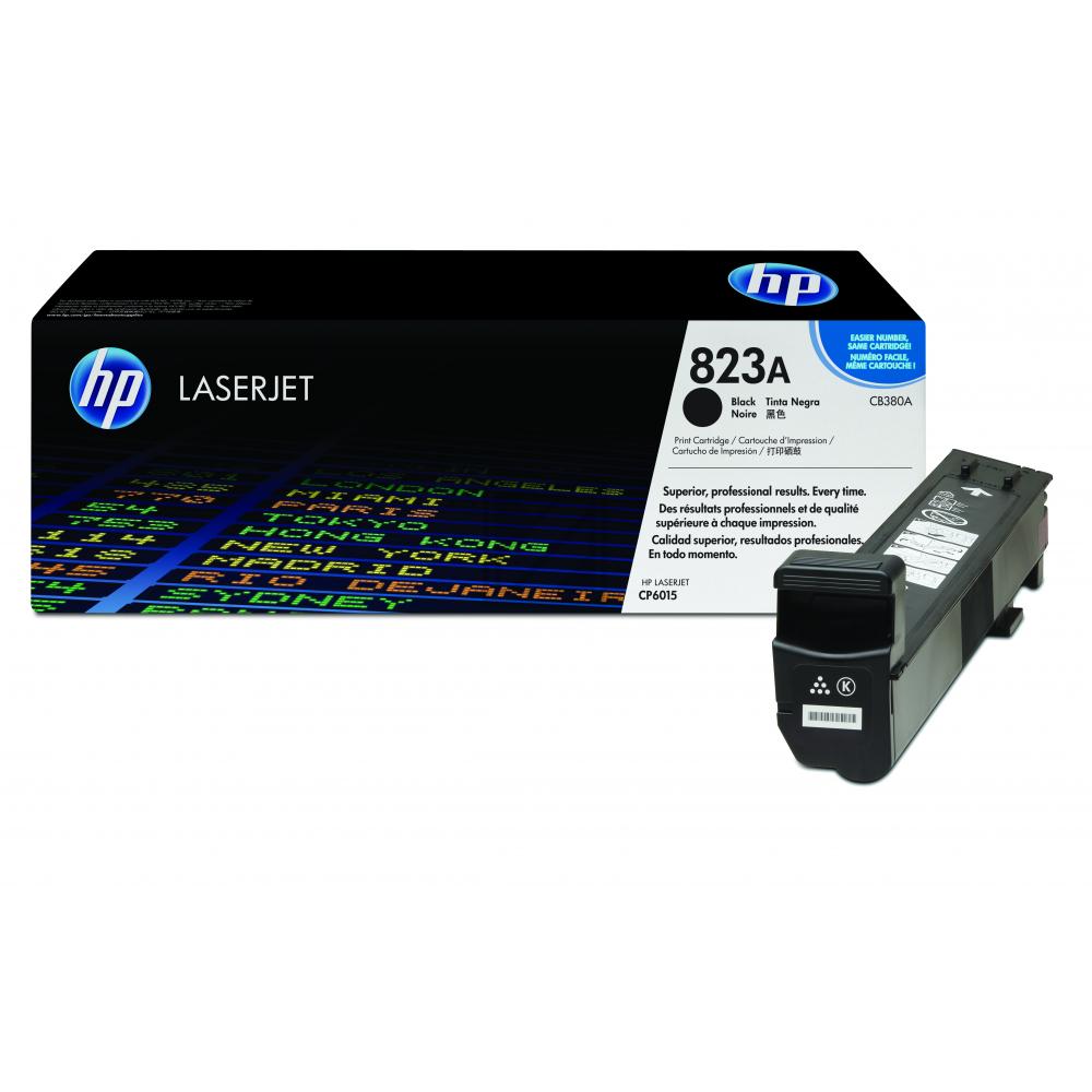 CB380A // 823A / schwarz / original HP Toner schwarz / CB380A / 16500 S.