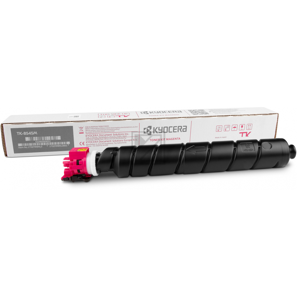 1T02YMBNL0 // TK8545M / magenta / original KYOCERA Toner magenta / 1T02YMBNL0 / 20000 S.