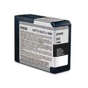 C13T606100 // T6061 / schwarz / original EPSON Tintenpatrone schwarz / C13T606100 / 220.00 ml
