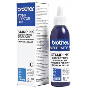 BROTHER SC2000 STEMPELTINTE BLAU / PRINK E