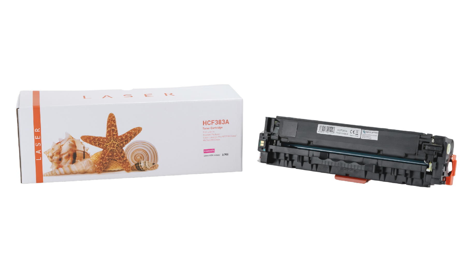 Alternativ Toner Magenta für HP / CF383A / 312A / 2.700 Seiten