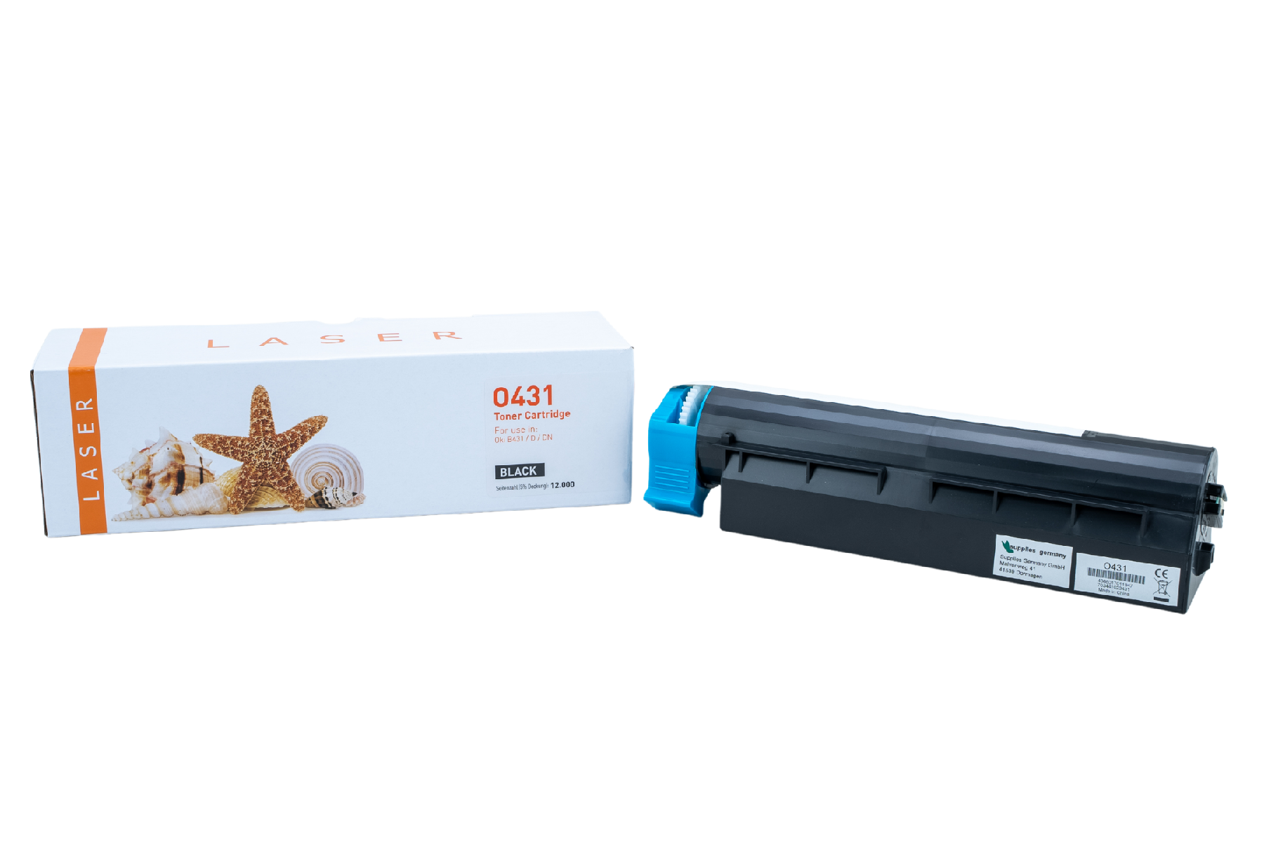 Alternativ Toner Black für OKI / 44917602 / 12.000 Seiten