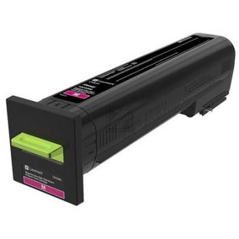 72K2XM0 / magenta / original LEXMARK Toner magenta / 72K2XM0 / 22000 S.