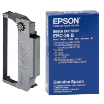 C43S015374 // ERC38B / schwarz / original EPSON Nylonband schwarz / C43S015374