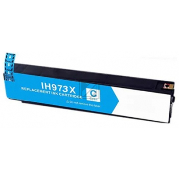 F6T81AE // 973X / cyan / original HP Tintenpatrone cyan / F6T81AE / 7000 S. / 85.50 ml