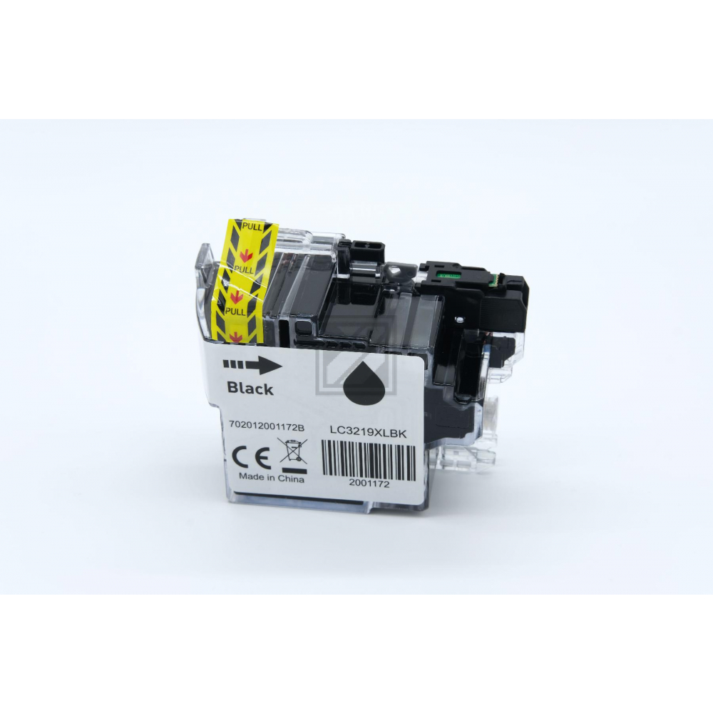 Alternativ Tinte Black für Brother / LC3219BK / 3.000 Seiten