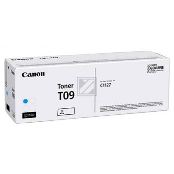 3019C006 // T09C / original CANON Toner cyan / 3019C006 / 5900 S.