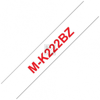 MK222BZ / original BROTHER PTouch Farbband / MK222BZ
