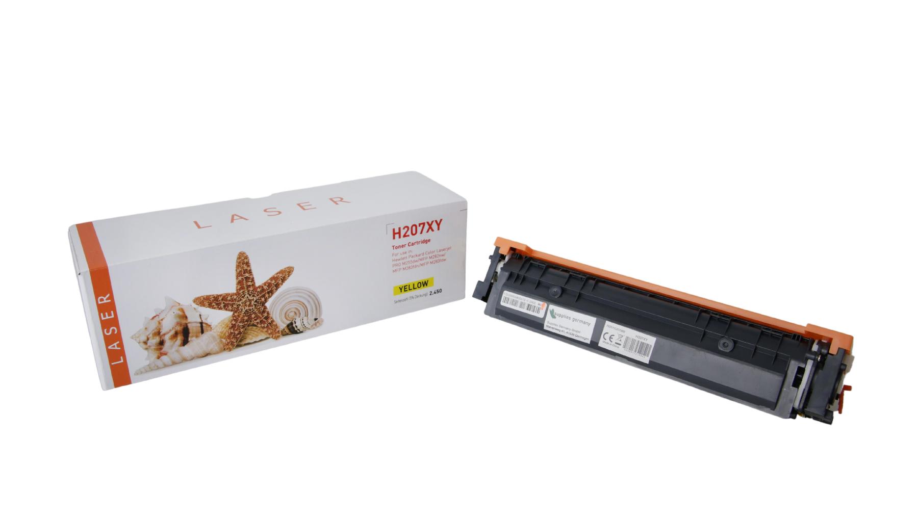 Alternativ Toner Yellow für HP / W2212X / 2.450 Seiten