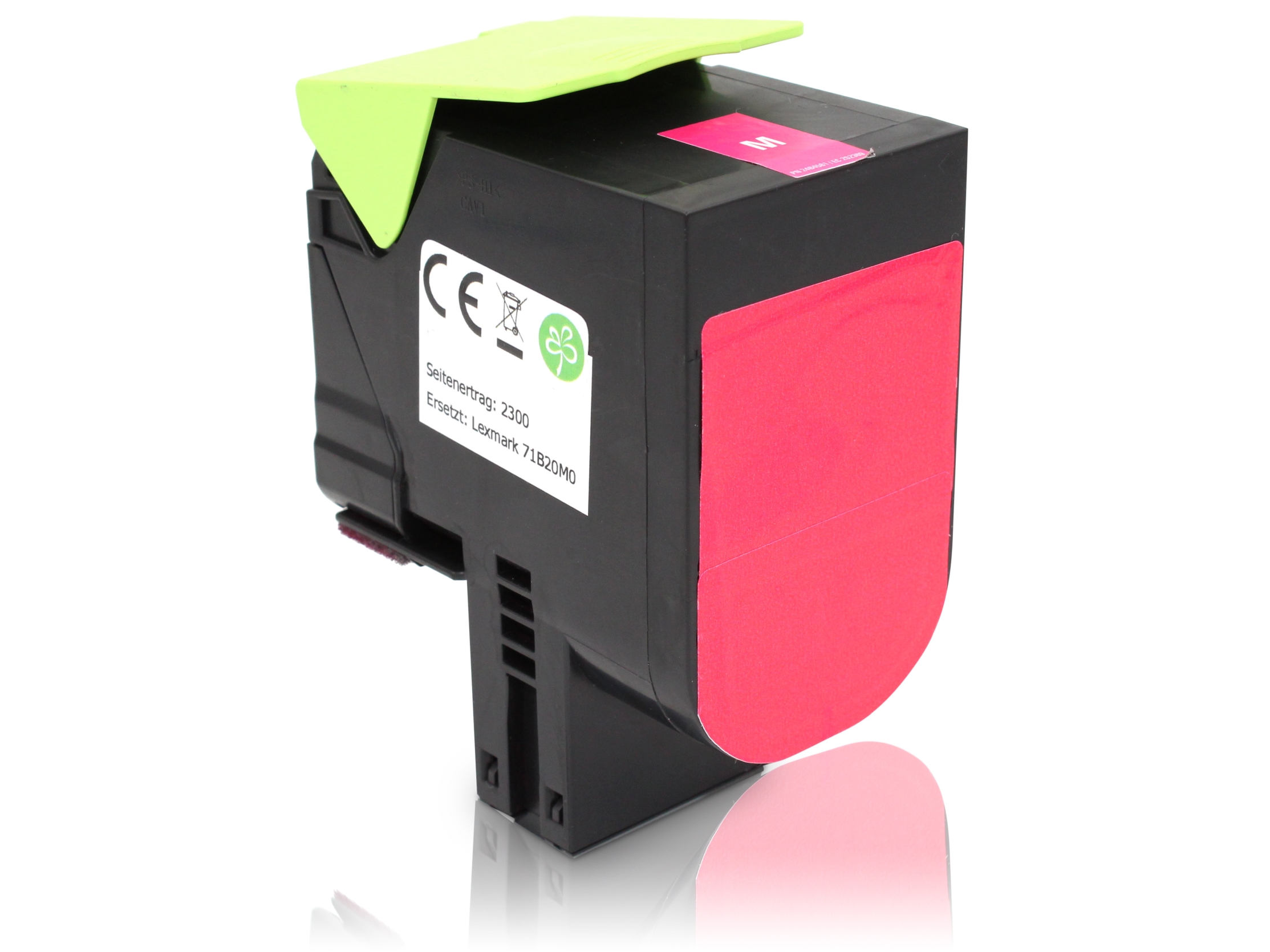 Alternativ Toner Magenta für Lexmark / 71B2HM0 / 3.500 Seiten