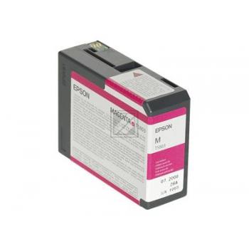 C13T580300 // T5803 / magenta / original EPSON Tintenpatrone magenta / C13T580300 / 80.00 ml