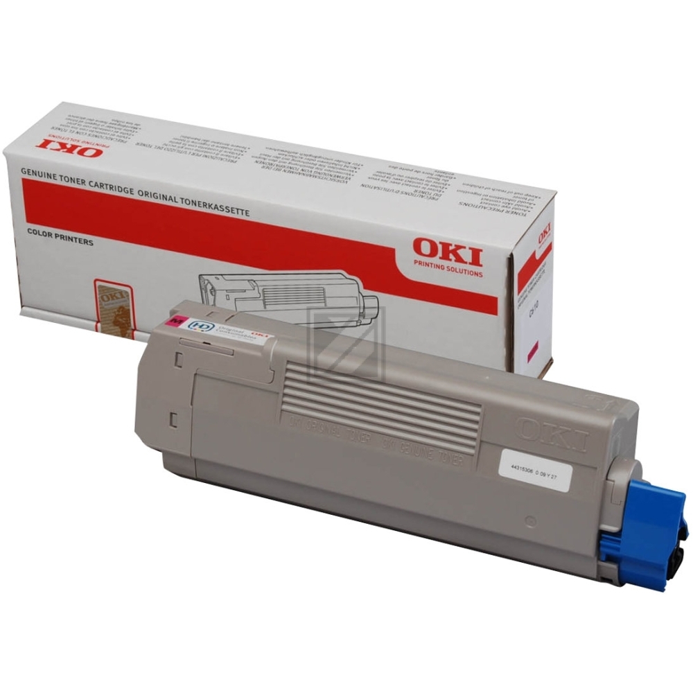 44315306 / magenta / original OKI Toner magenta / 44315306 / 6000 S.