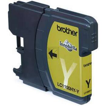 LC1100HYY / gelb / original BROTHER Tintenpatrone gelb / LC1100HYY / 750 S. / 10.10 ml